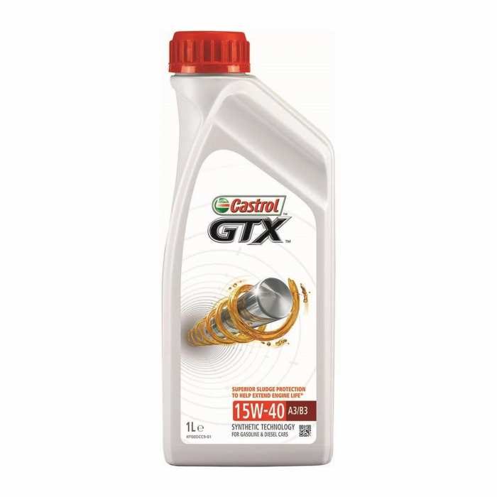 Huile lubrifiant moteur minérale GTX 10W-40