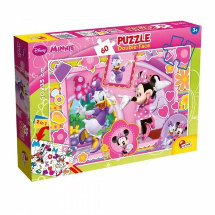 Puzzle Minnie double face 60 pièces