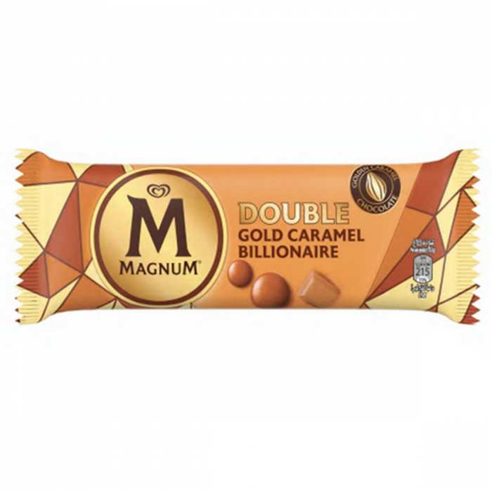Glace Magnum double gold caramel Billionaire