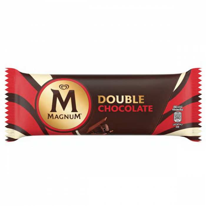 Glace double chocolat
