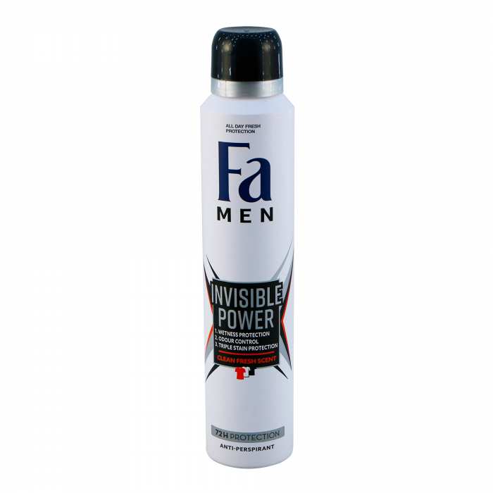 Déodorant homme invisible FA