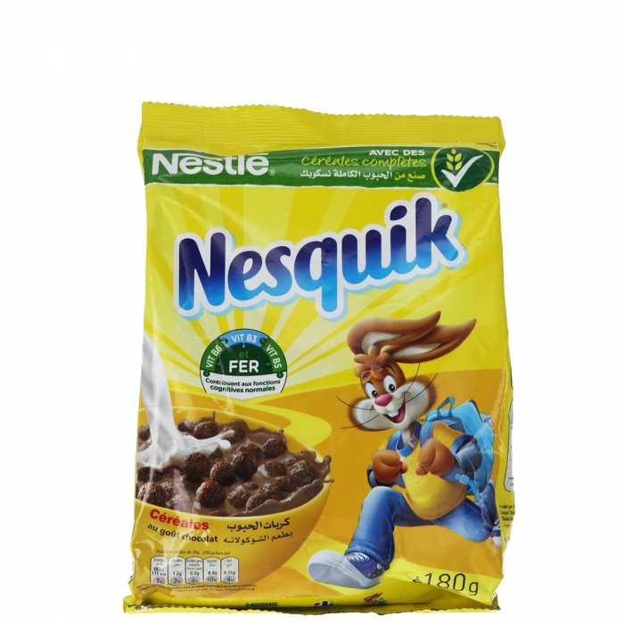 Céréales au chocolat Nesquik