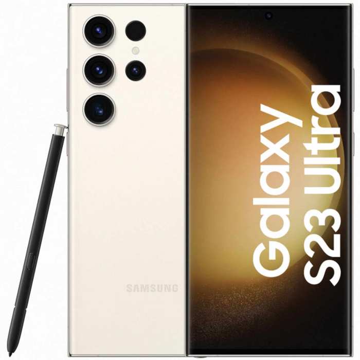 Smartphone Samsung Galaxy S23 Ultra crème