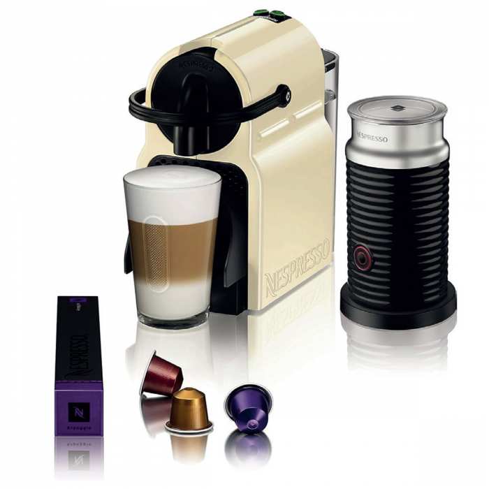 Pack Machine à café nespresso Inissia avec mousseur à lait Aeroccino 3