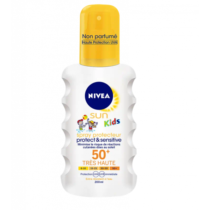Spray solaire très haute protection spf50+ enfants NIVEA