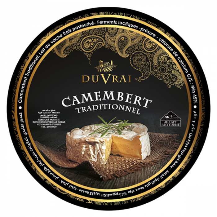 Fromage camembert traditionnel
