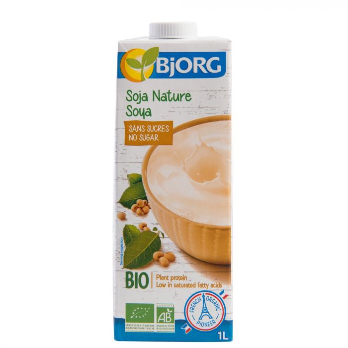 Boisson végétale soja nature bio sans sucres ajoutés