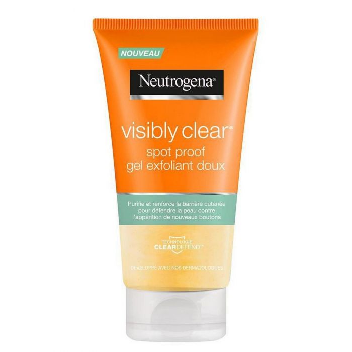 Gel nettoyant visibly clear exfoliant