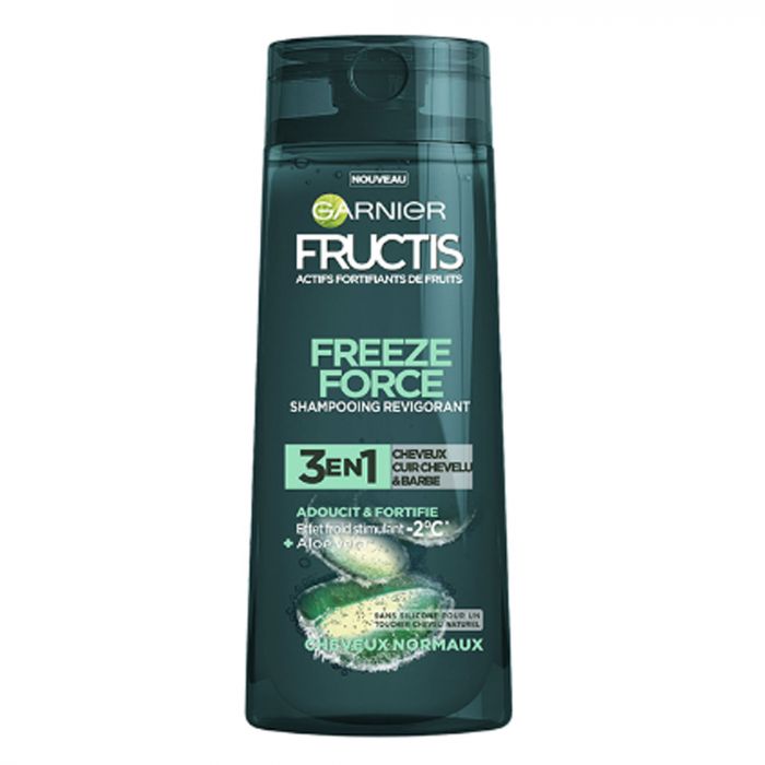 Shampoing Homme Freeze Force 2en1 Aloé Vera