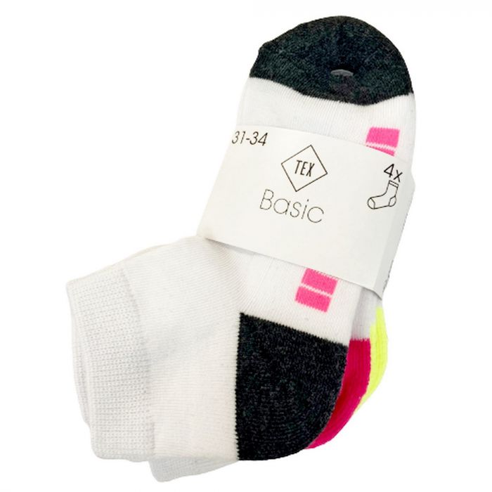 Lot de 4 chaussettes