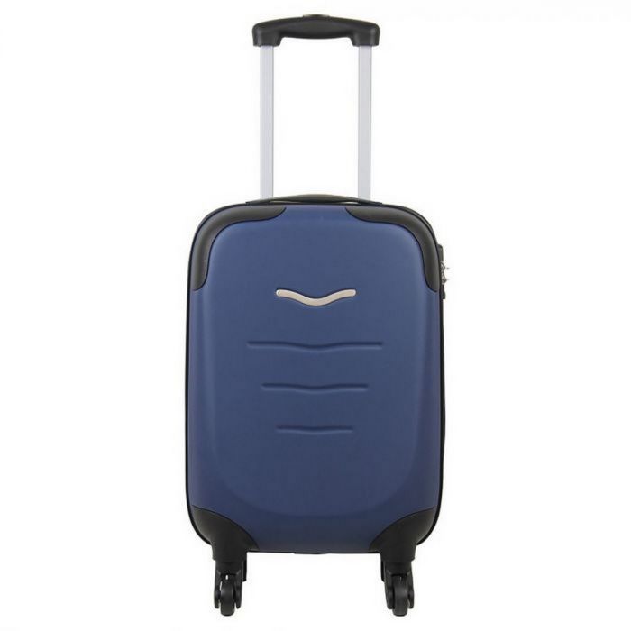 Valise ABS navy 4 roues