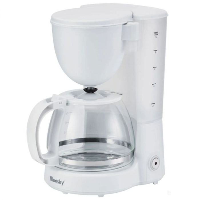 Cafetière électrique 10 tasses Blanc