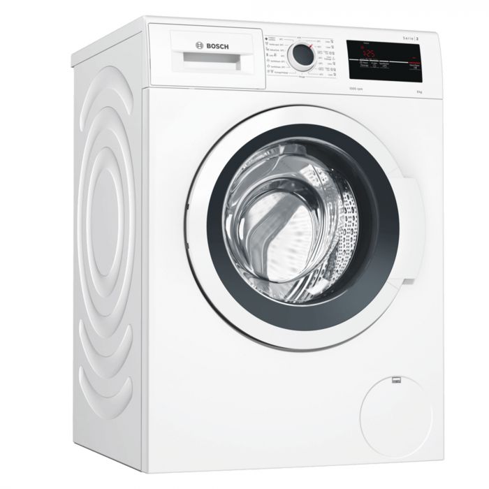 Machine à laver Frontale BOSCH 8Kg blanc