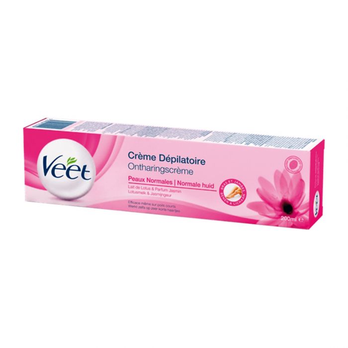 Lot de crème dépilatoire pour peaux normales rose