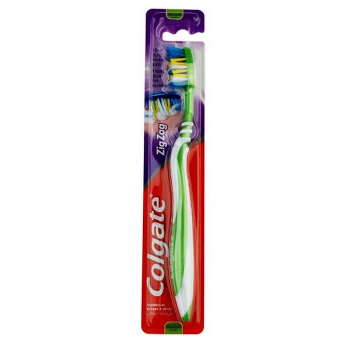 Brosse à dents medium zig zag