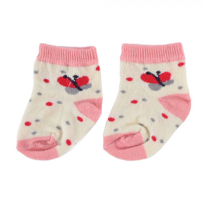 Lot de 3 chaussettes pour nouveau né fille