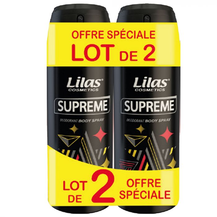 Lot de 2 Déodorant homme Star