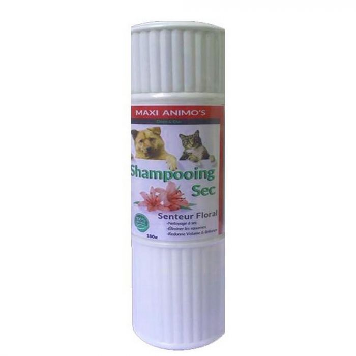 Shampooing sec pour chat et chien