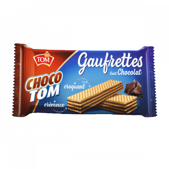 Gaufrettes Chocotom chocolat