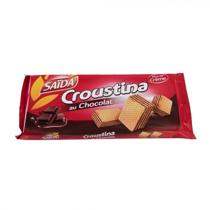 Gaufrettes croustina au chocolat