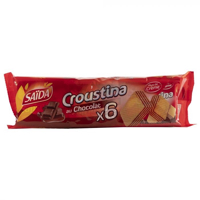 Gaufrettes croustina chocolat