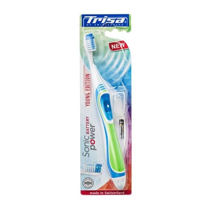 Brosse à dents Sonic Power Battery pour enfants 3 ans +