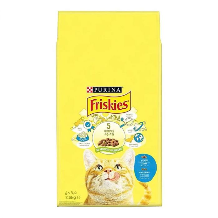 Croquettes pour chat Adult Saumon, Poulet et Légumes 7,5Kg