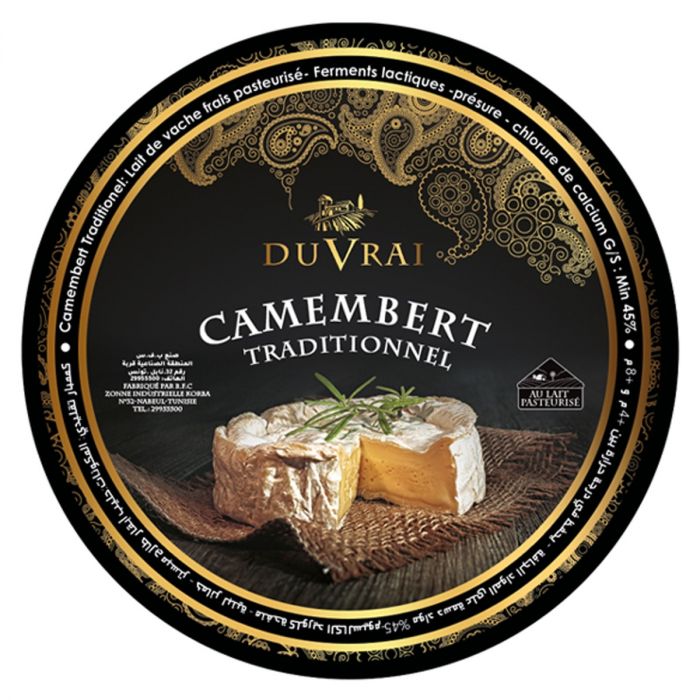 Fromage camembert traditionnel